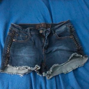 Cutoff shorts, size M